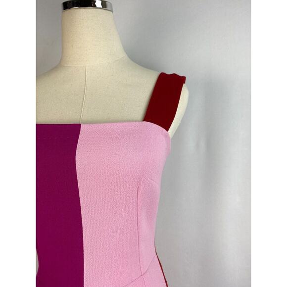 NWT DOLCE & GABBANA Dress Pink Colorblock Sheath Bodycon IT 36 US 0 - Picture 7 of 15